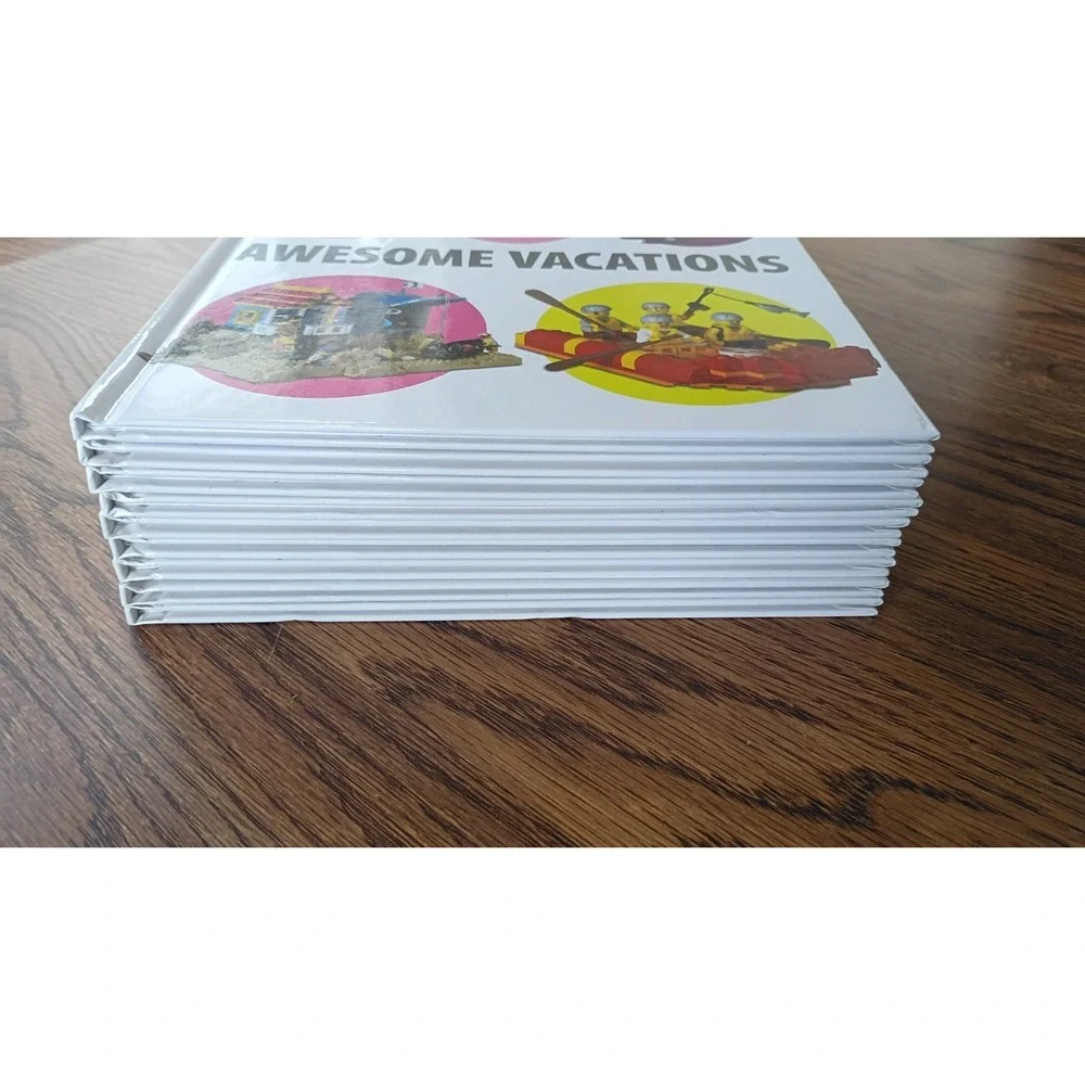 LEGO Book Lot (9) Spooky Nightmares, Amazing Animals, Awesome Vacations and More